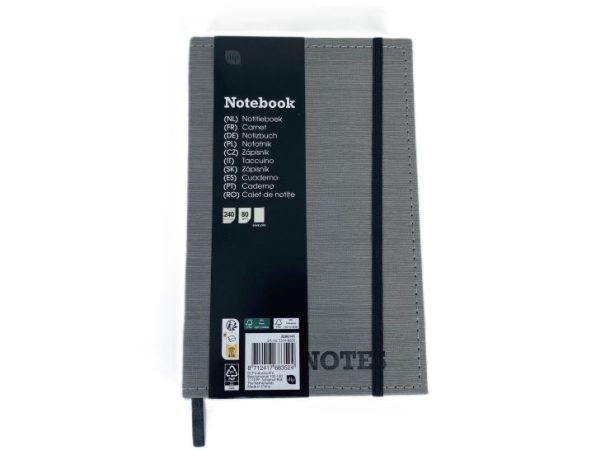 Gepersonaliseerd notitieboekje met gegraveerde houten pen