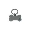 Honden penning met poot afdruk