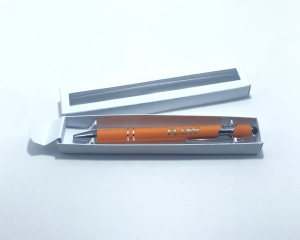 Gekleurde balpen met touchscreen tip