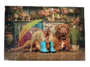 Mooie puzzel met eigen foto