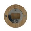 Houten magnetische flesopener