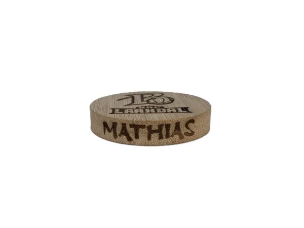 Houten magnetische flesopener