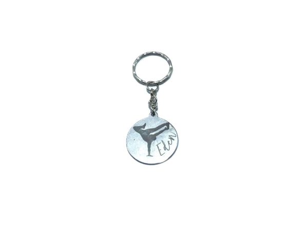 Gegraveerde sleutelhanger