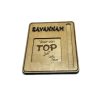 Post-it houder met gegraveerde pen