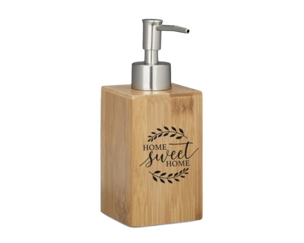 Zeepdispenser gepersonaliseerd