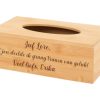 Gepersonaliseerde tissuebox