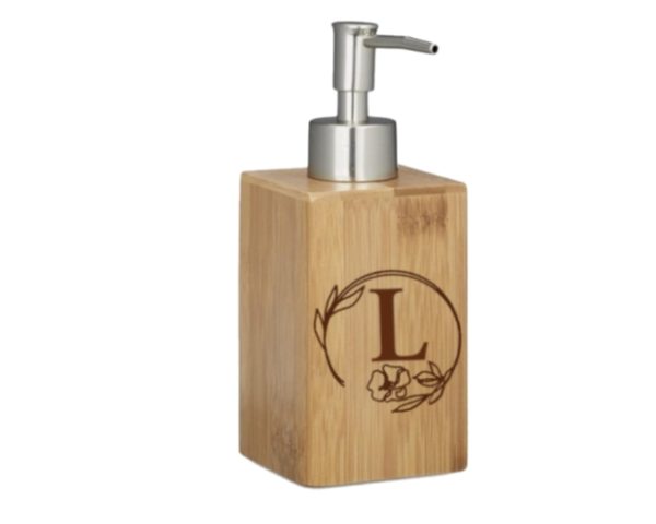 Zeepdispenser gepersonaliseerd