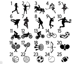 Gegraveerde sportsleutelhanger