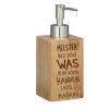 Zeepdispenser gepersonaliseerd