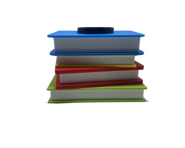 Boekenpotje met gepersonaliseerde tekst