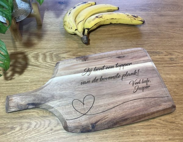 Gepersonaliseerd borrelplankje