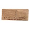 Gegraveerde houten penhouder