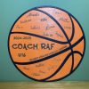 Houten gepersonaliseerd basketbalcoach geschenk