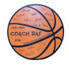 Houten gepersonaliseerd basketbalcoach geschenk