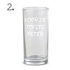 Gegraveerd longdrinkglas