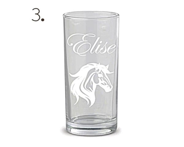 Gegraveerd longdrinkglas