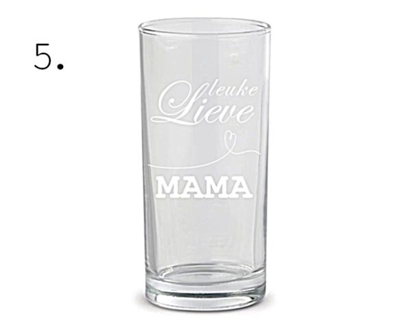 Gegraveerd longdrinkglas